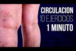 10 ejercicios para mejorar la circulación de las piernas en menos de 1 minuto