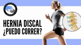 ¿Puedo correr con una hernia discal lumbar?