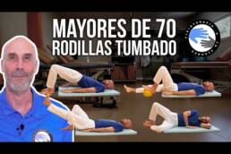👴🏻 Rutina de ejercicios para las rodillas TUMBADO para MAYORES DE 70, HAZLOS CONMIGO