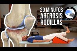 🦵 Rutina de ejercicios para la artrosis de rodilla de 20 minutos, HAZLOS CONMIGO