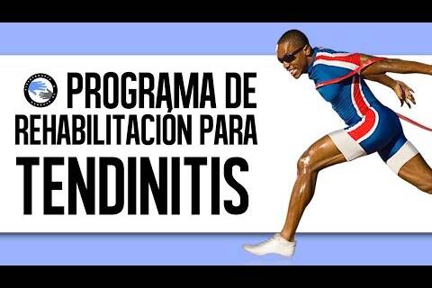 Programa de rehabilitacion para tendinitis en deportistas de alto nivel