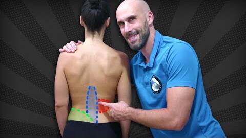 3 técnicas de MASAJE DESCONTRACTURANTE para la espalda baja